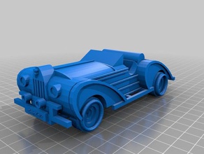 coche de época 3d impresión 3d print model - Mito3D