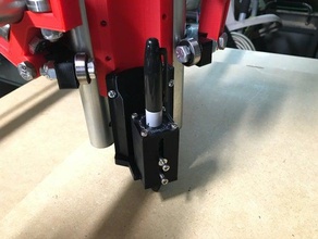 mpcnc sharpie-Anlage 3d Drucker - Zubehör cnc-Maschine meist gedruckt cnc sharpie-Halter sharpie mount 3d print model - Mito3D