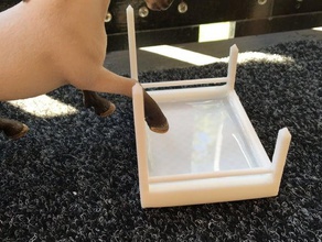 l'eau jouet cheval de saut d'obstacle modules jeux schleich sauter obstacle d'eau 3d print model - Mito3D