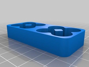 Modulares Recycling-Akku-Fach - Organisation angepasst 3d print model - Mito3D