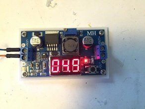 lm 2596 dc-dc module mh electronics converter holder lm2596 3d print model - Mito3D