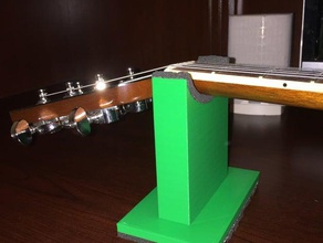 Gitarre Hals der Wiege Musik 3d print model - Mito3D