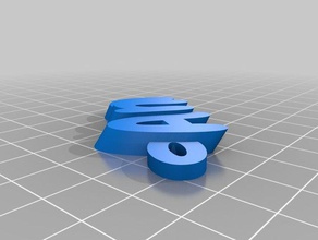 ana organización personalizado 3d print model - Mito3D