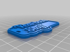 yearbook staff keychains customized 3d print model - Mito3D