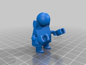 small alien 3d printing 3d print model - Mito3D