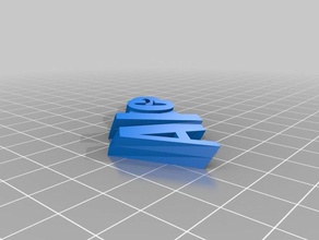 alec keyfob organization customized 3d print model - Mito3D