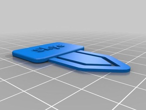 skye office personalizado 3d print model - Mito3D