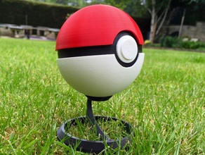 pokeball entièrement fonctionnel bouton de la charnière accessoires jeu grand ballon greatball mrfozzie poke ball pokemon ultra balle ultraball 3d print model - Mito3D