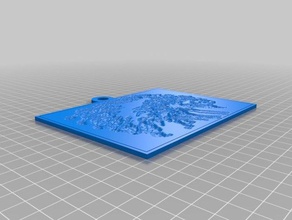lithopane st henry redskins 2d a arte personalizado 3d print model - Mito3D