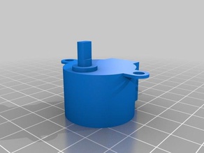 adafruit small reduction stepper parts 3d print model - Mito3D