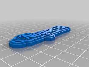 nogarolli Schlüsselanhänger angepasst 3d print model - Mito3D
