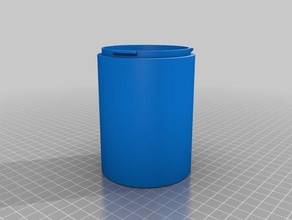 pop can cover base containers customized 3d print model - Mito3D