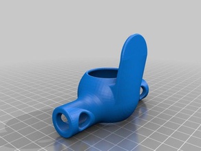 combination ballbitring gag tongue depressor other bdsm 3d print model - Mito3D