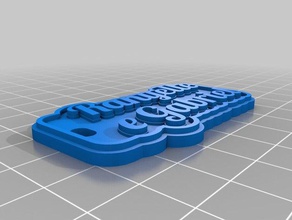 rany biel keychains customized 3d print model - Mito3D