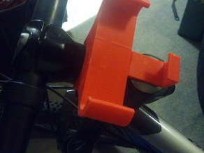 bisiklet telefon tutucu lg g3 wcase freecad dosya dahil mobil monte edin cep telefonu gidon Dağı 3d print model - Mito3D