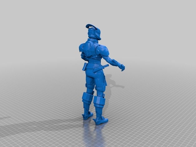 kader kadın titan vog oyuncak oyun aksesuarlar oyunu 3D print model - Mito3D