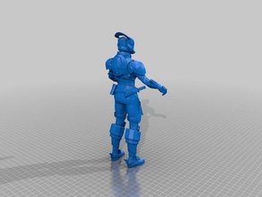 destin féminin titan vog jouet jeu accessoires 3d print model - Mito3D