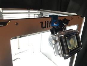 ultimaker gopro mount 3d printer accessories 3d print model - Mito3D