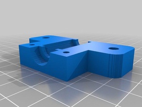 3d slash corexy axis lm8uu nut other 3d print model - Mito3D