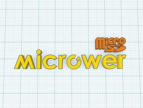 micrower deslizantes microsd contenedor los contenedores microsdhc caso de la oficina sdcard ranura 3d print model - Mito3D