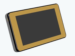 tablet raspberry pi l'elettronica box casi fotocamera caso 3d print model - Mito3D