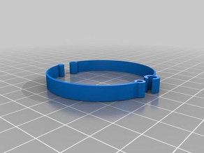 meine angepasste Faltschließe Armband einfacher 82412 Armbänder 3d print model - Mito3D