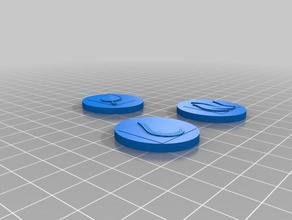 element coin 3d printing 3d print model - Mito3D