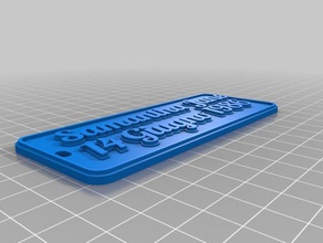langio-jane i portachiavi personalizzato 3d print model - Mito3D