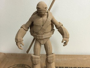 tmnt donatello heykeller ninja kaplumbağa 3d print model - Mito3D