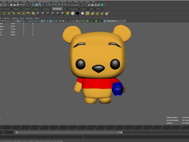 winnie the pooh funko pop figür tabanlı oyuncaklar oyunlar 3D print model - Mito3D