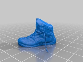 hiking boot 3d printing 3d print model - Mito3D