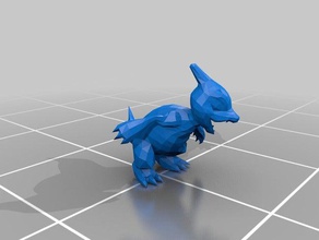 charmeleon 3d la impresión pokemon figuras de 3d print model - Mito3D