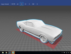 chevy camaro ss Otomotiv araba Kas 3d print model - Mito3D