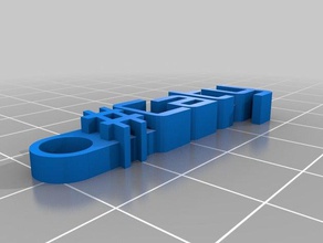 caty chaveiro organização personalizado 3d print model - Mito3D