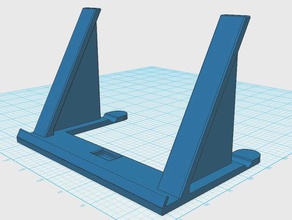 ipad pro stand 12 9 pollici tablet 3d print model - Mito3D
