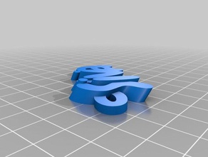 llavero silvia organization customized 3d print model - Mito3D