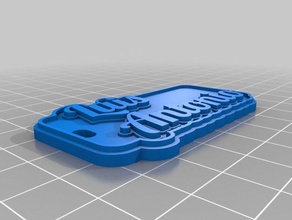 luis antonio llaveros personalizado 3d print model - Mito3D