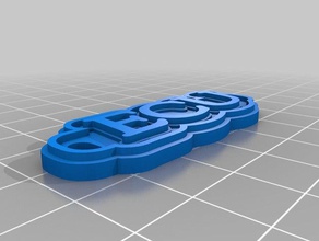 ecu llaveros personalizado 3d print model - Mito3D