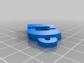 cj organización personalizado 3d print model - Mito3D