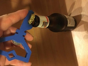 ingresso strumento opener cucina pranzo birra la bottiglia apribottiglie resistenza 3d print model - Mito3D