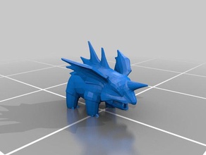 nidorino 3d la stampa pokemon 3d print model - Mito3D