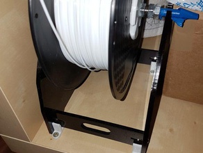 hesine m-505 anet a8 spool holder fixation 3d printer parts 3d print model - Mito3D