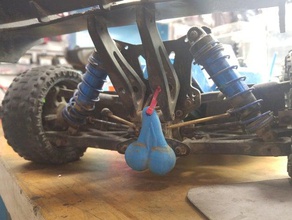balls rc cars vehicles dangler dirt dirty nuts truck 3d print model - Mito3D