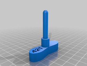 takedown pin pusher 3d printing 3d print model - Mito3D