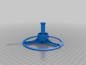 my customized little stuff carousel -- parametric remix-3b organization 3d print model - Mito3D