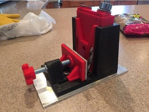 adjustable pocket screw jig machine tools 3d print model - Mito3D
