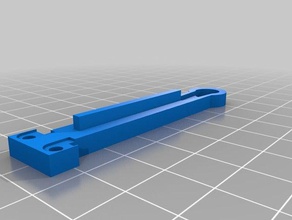 özel benim z-sonda limit anahtarı tutucu otomatik yatak tesviye geliştirilmiş 3d yazıcı ekstruderler 3d print model - Mito3D