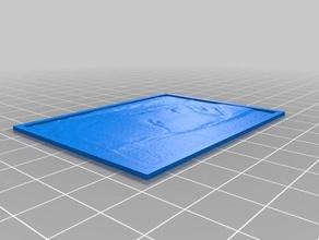 scan2 2d art customized 3d print model - Mito3D