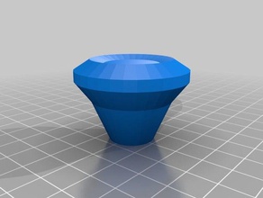simples gavetas botão organização mobiliário de designer gaveta puxar modelo móveis 3d print model - Mito3D