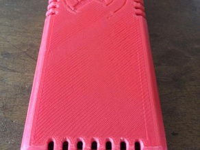 stratux caso magro eletrônica o ads-b aviação geral raspberry pi 3d print model - Mito3D